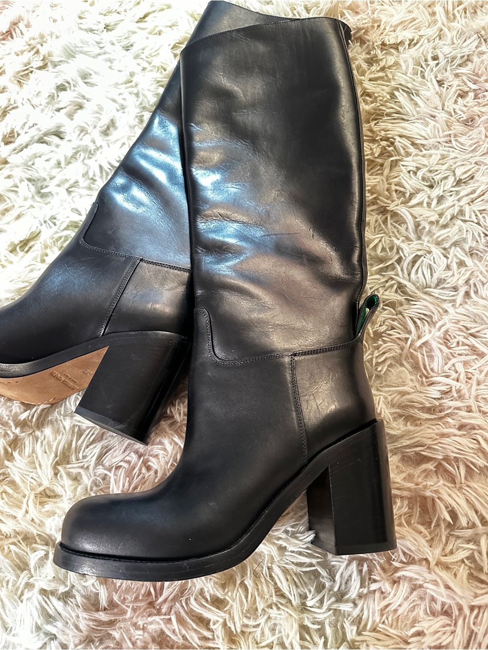NEW Bottega Veneta Cavallo Over the Knee Boots Size 37.5 - Picture 3 of 16